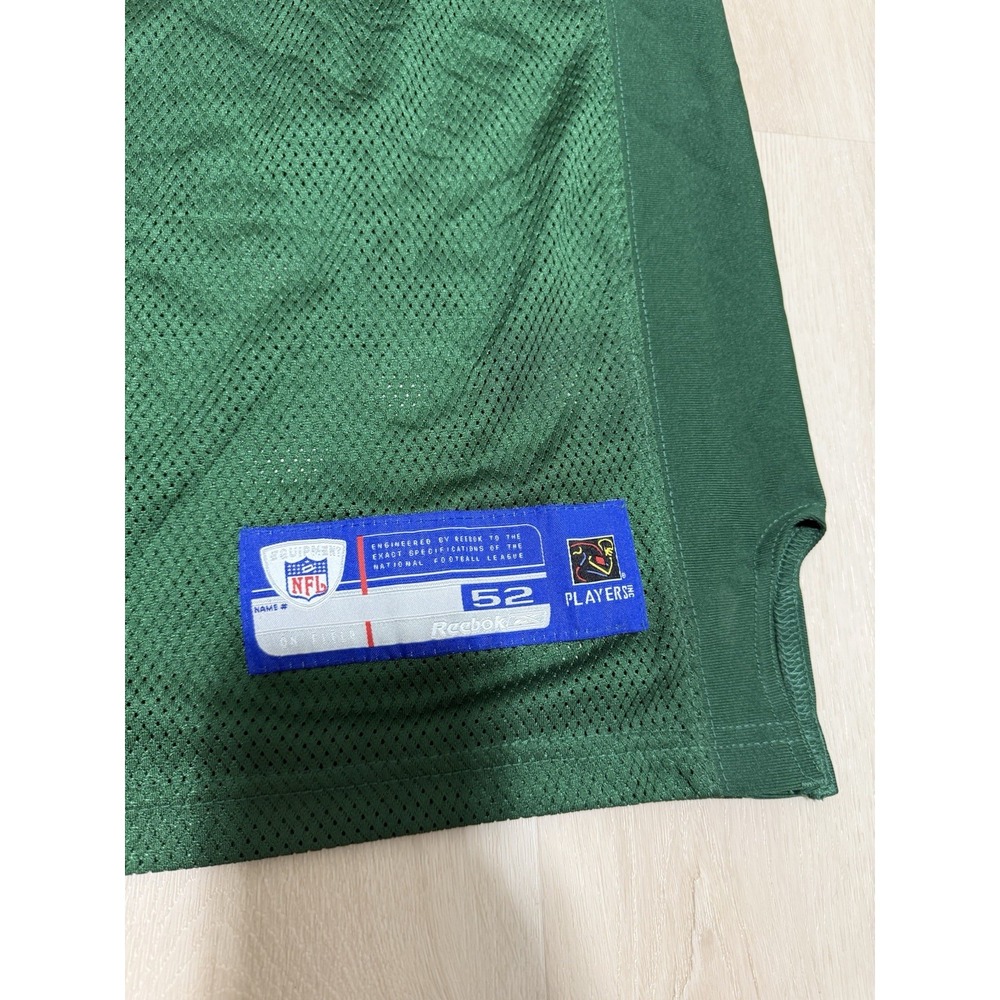 Reebok Mark Sanchez #6 New York Jets NFL Jersey Men's Size 52 2XL Green/White - Picture 4 of 9